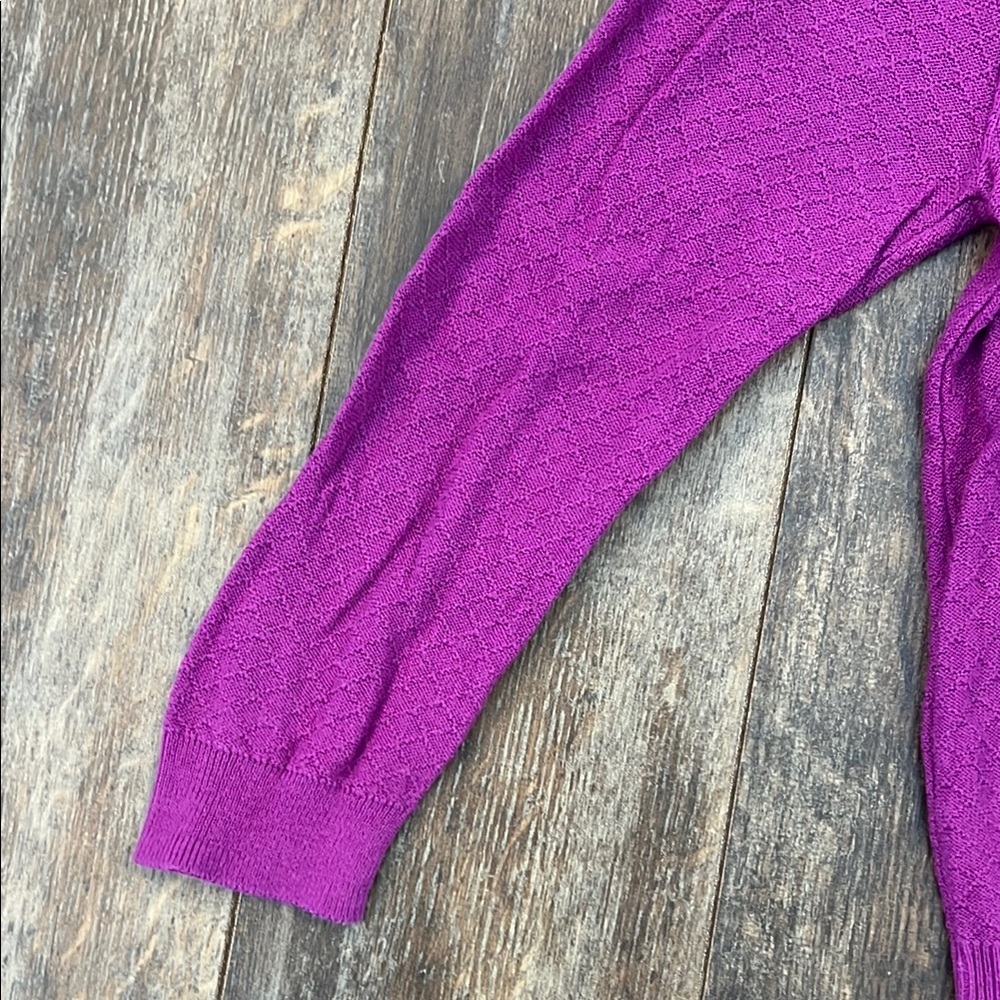 GAP Purple Knit Sweater with Long Sleeves - Picture 6 of 10